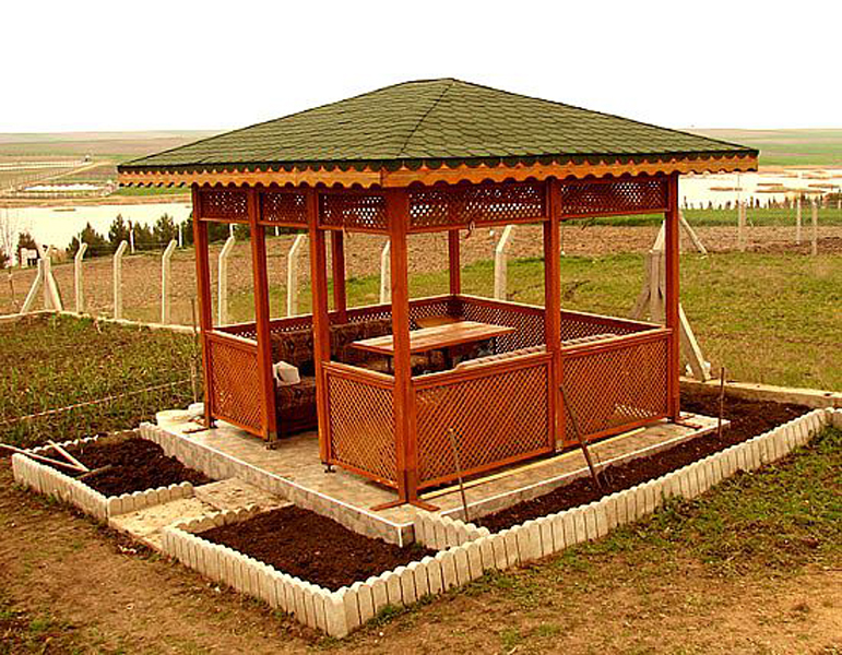 Çardak Turkuaz Yapi Mobilya Dekorasyon